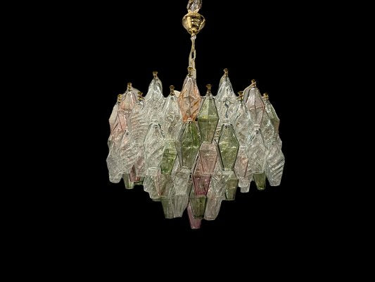 Italian Murano Glass Polygon Chandelier-JJC-1268454