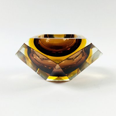 Italian Murano Glass Sommerso Ashtray by Flavio Poli for Seguso, 1960s-BMM-1504434