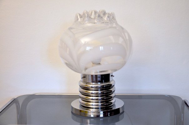 Italian Murano Glass Table Lamp by Toni Zuccheri, 1970s-EJE-885112