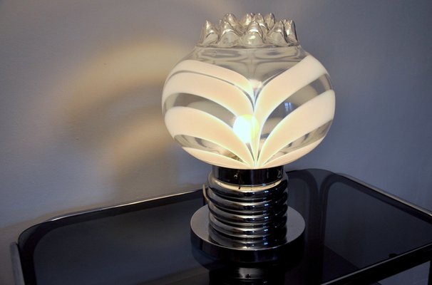 Italian Murano Glass Table Lamp by Toni Zuccheri, 1970s-EJE-885112