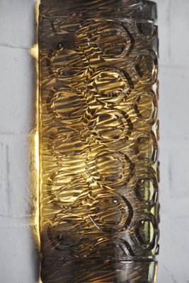 Italian Murano Glass Wall Lights with Geometric Patterns, 1960s, Set of 2-WUY-1304131