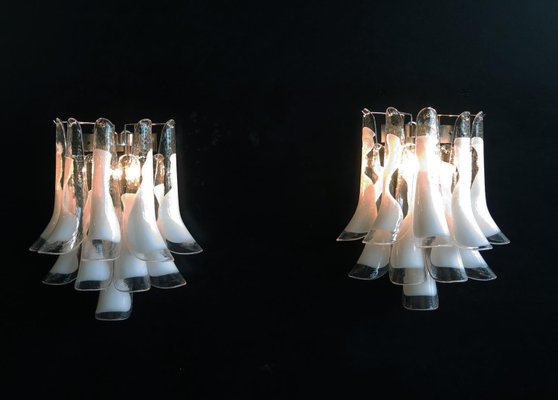 Italian Murano Sconces, 1990s, Set of 2-OVO-1786164