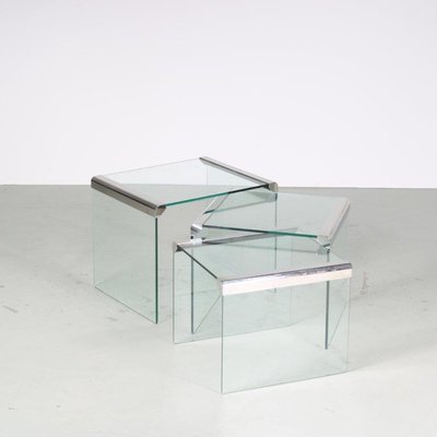 Italian Nesting Tables by Gallotti & Radice, 1970s, Set of 3-DV-1802564