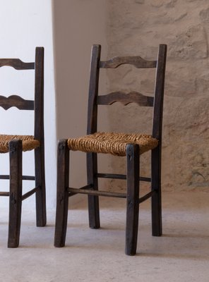 Italian Occasional Stained Chairs, 1800s, Set of 2-PPI-1798275