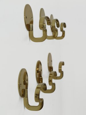 Italian Ogìttone Coat Hanger Set by Luigi Caccia Dominioni for Azucena, 1980s, Set of 6-CC-2041170