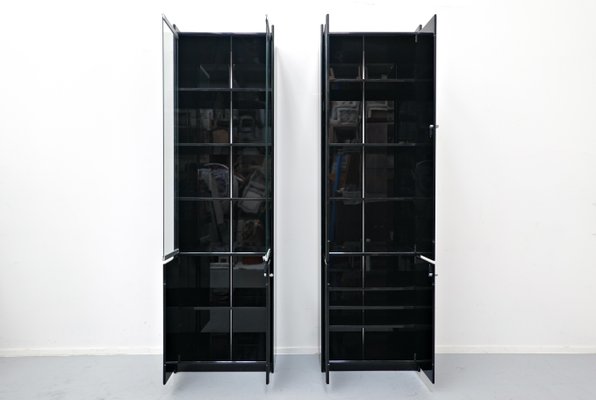 Italian Olinto Bookcases by Kazuhide Takahama for B&B, 1960s, Set of 2-FGA-931603