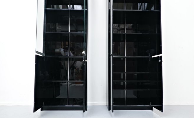 Italian Olinto Bookcases by Kazuhide Takahama for B&B, 1960s, Set of 2-FGA-931603