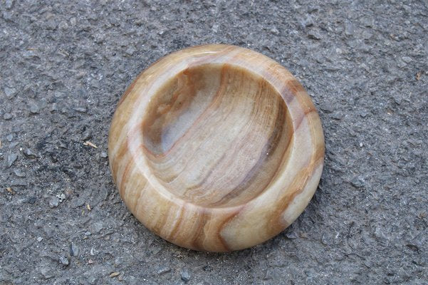 Italian Onyx Marble Bowl by Sergio Asti, 1950s-EH-1318639