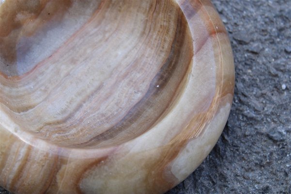 Italian Onyx Marble Bowl by Sergio Asti, 1950s-EH-1318639