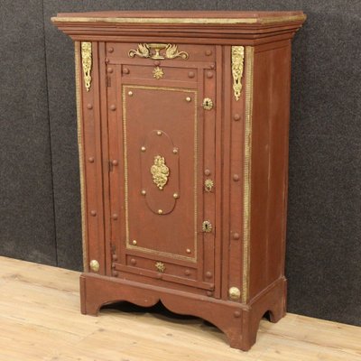 Italian Painted Wood Cabinet, 1950s-RP-1401277