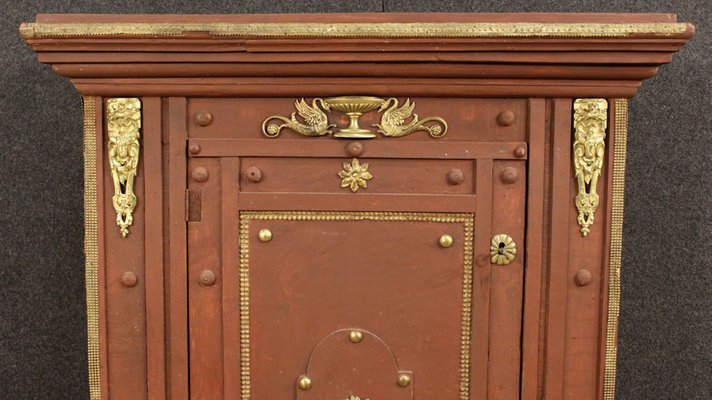 Italian Painted Wood Cabinet, 1950s-RP-1401277