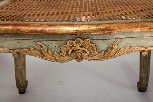 Italian Parcel-Gilt and Painted Canape or Sofa, 18th-Century-MBH-1031606