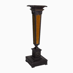 Italian Pedestal in Velvet attributed to Carlo Bugatti, 1920s-RCE-1769734