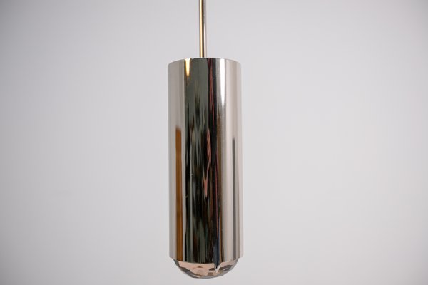 Italian Pendant Lamp in Brass and Pink Art Glass from Ghirò Studio-RCE-1177171