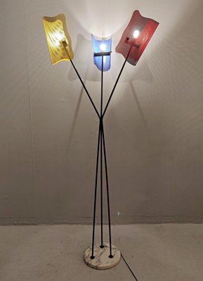 Italian Perforated Metal Floor Lamp-FGA-923320