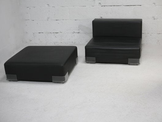 Italian Plastic 2-Seater Modular Sofas by Piero Lissoni for Kartell, 2005, Set of 2-MAO-1393891