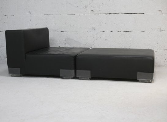 Italian Plastic 2-Seater Modular Sofas by Piero Lissoni for Kartell, 2005, Set of 2-MAO-1393891