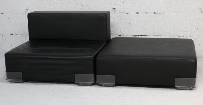 Italian Plastic 2-Seater Modular Sofas by Piero Lissoni for Kartell, 2005, Set of 2-MAO-1393891