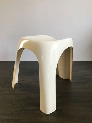 Italian Plastic Stools by Giorgina Castiglioni for Bilumen, 1970, Set of 3-CC-893734