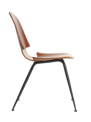 Italian Plywood Dining Chair by Carlo Ratti for Compensati Curvati, 1950s-GKB-562010