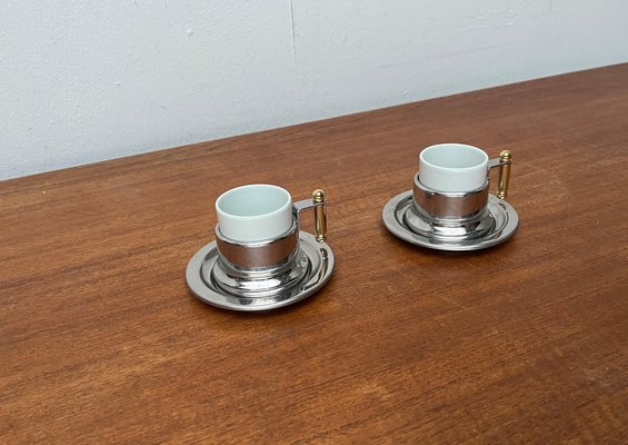 Italian Postmodern Kontessa Series Espresso Cups from Vev Vigano, 1980s, Set of 2-UAH-1776033