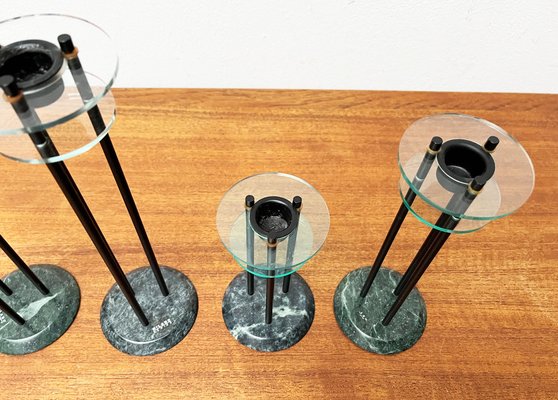 Italian Postmodern Milano Series Candleholders, 1980s, Set of 4-UAH-1796726