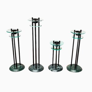 Italian Postmodern Milano Series Candleholders, 1980s, Set of 4-UAH-1796726