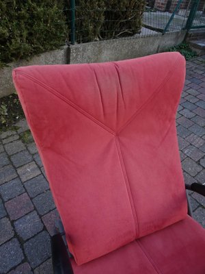 Italian Postmodern Pink Lounge Chair by Bonald for Goraco, 1980s-AWL-1440928