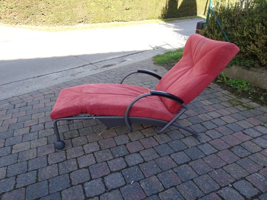 Italian Postmodern Pink Lounge Chair by Bonald for Goraco, 1980s-AWL-1440928