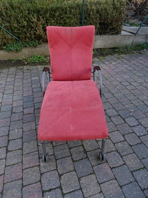 Italian Postmodern Pink Lounge Chair by Bonald for Goraco, 1980s-AWL-1440928