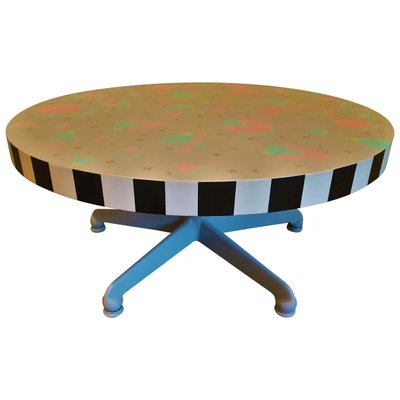 Italian Postmodern Side Table, 1980s-POM-904468