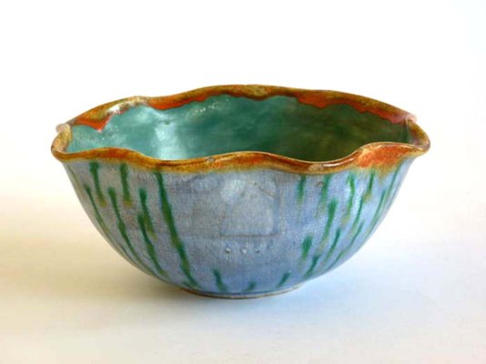 Italian Pottery Bowl from La Casa Dell'arte, 1920s-GKB-837088