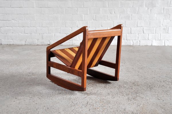 Italian Prototype Rocking Chair by Pierluigi Ghianda, 1960s-WUY-1107425