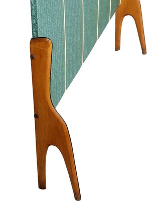 Italian Rack with Coat Hooks in Golden Brass by Ico Parisi for Cantu, 1950s-NJV-750214