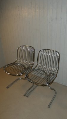 Italian Radiofreccia Chairs by Gastone Rinaldi for Rima, 1970s, Set of 2-ERB-1444887