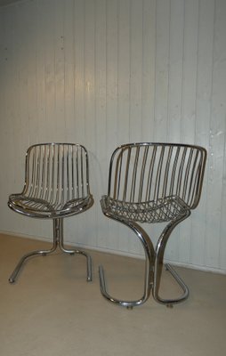 Italian Radiofreccia Chairs by Gastone Rinaldi for Rima, 1970s, Set of 2-ERB-1444887