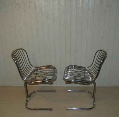 Italian Radiofreccia Chairs by Gastone Rinaldi for Rima, 1970s, Set of 2-ERB-1444887