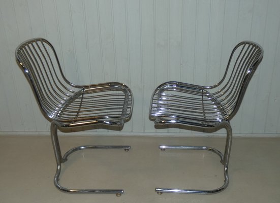 Italian Radiofreccia Chairs by Gastone Rinaldi for Rima, 1970s, Set of 2-ERB-1444887