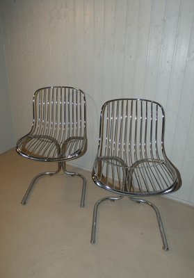 Italian Radiofreccia Chairs by Gastone Rinaldi for Rima, 1970s, Set of 2-ERB-1444887