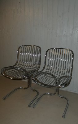 Italian Radiofreccia Chairs by Gastone Rinaldi for Rima, 1970s, Set of 2-ERB-1444887