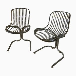 Italian Radiofreccia Chairs by Gastone Rinaldi for Rima, 1970s, Set of 2-ERB-1444887