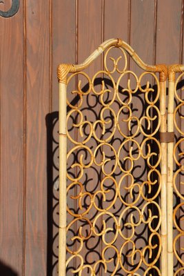 Italian Rattan Screen, 1960s-KMQ-1742550