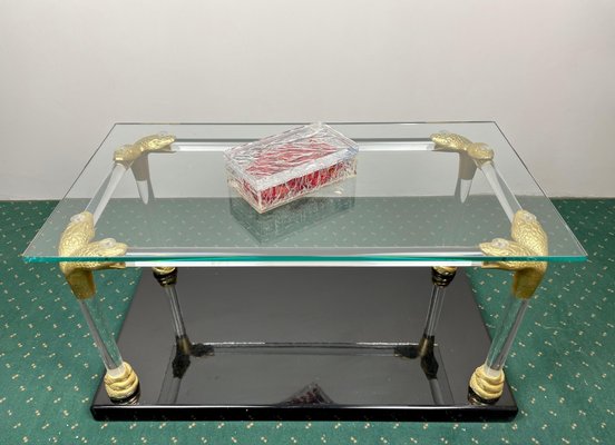 Italian Rectangular Box in Acrylic Glass with Ice Effect, 1970s-LYQ-1171472