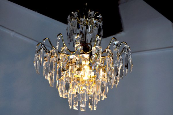 Italian Regency Crystal Chandelier, 1970-EJE-1028466