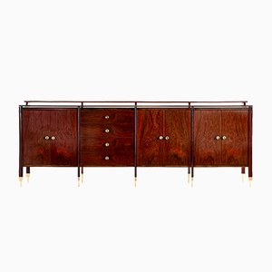 Italian Rosewood and Brass Sideboard by Carlo de Carli for Luigi Sormani, 1964-FMT-595745