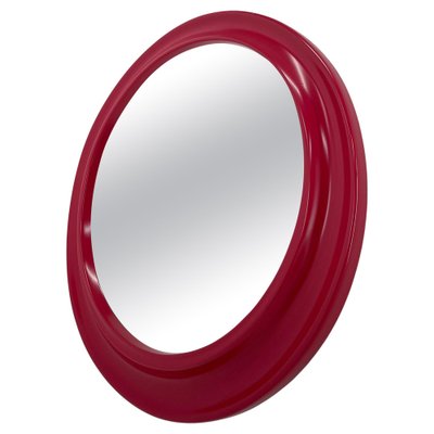 Italian Round Wall Mirror, 1980s-TZ-1422364