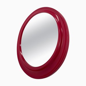 Italian Round Wall Mirror, 1980s-TZ-1422364