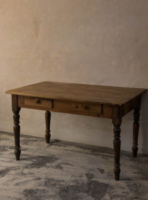 Italian Rustic Country Table, 1800s-PPI-1798260