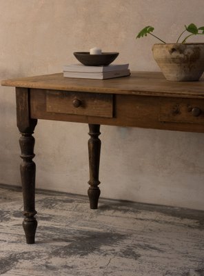 Italian Rustic Country Table, 1800s-PPI-1798260