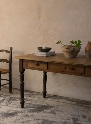 Italian Rustic Country Table, 1800s-PPI-1798260